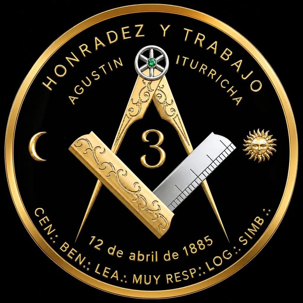Logo de Honradez y Trabajo – Agustín Iturricha N.º 3